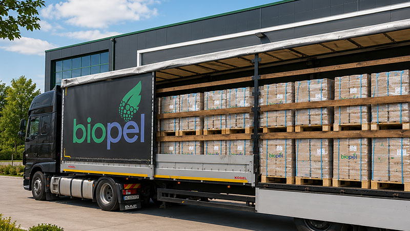 BIOPEL Lieferung in Europa